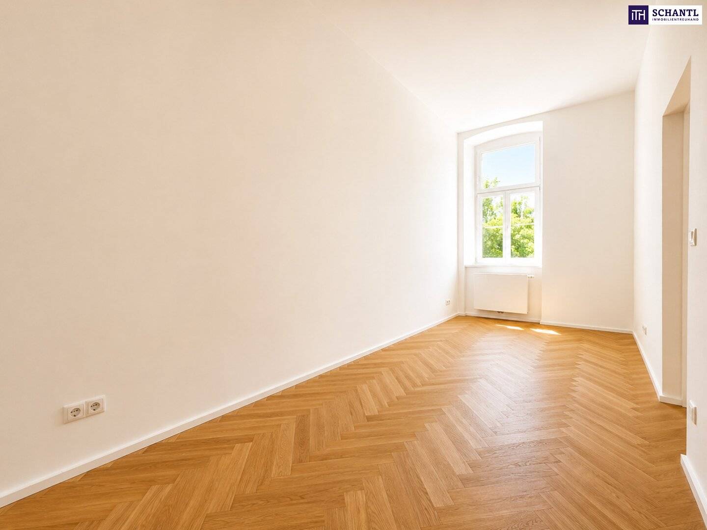 Bright period apartment with separate kitchen near Hofferplatz