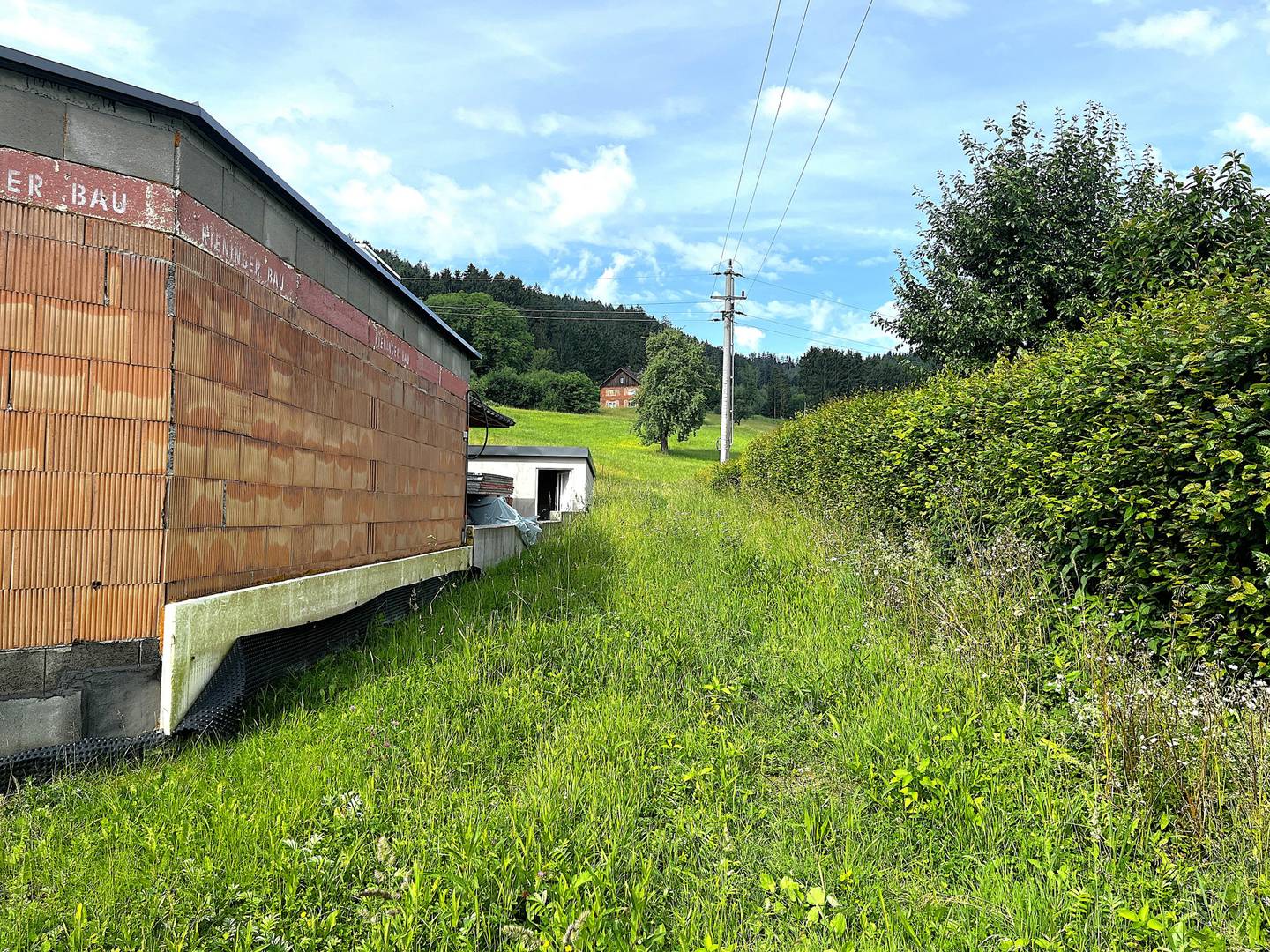 Baugrundstück in ruhiger Naturlage ohne Bauzwang