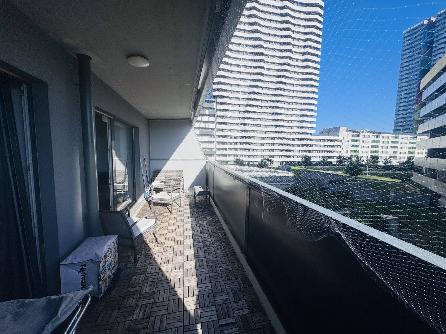 Modern apartment with dream south balcony in the popular CITYGATE – U1 within a few minutes' walk
