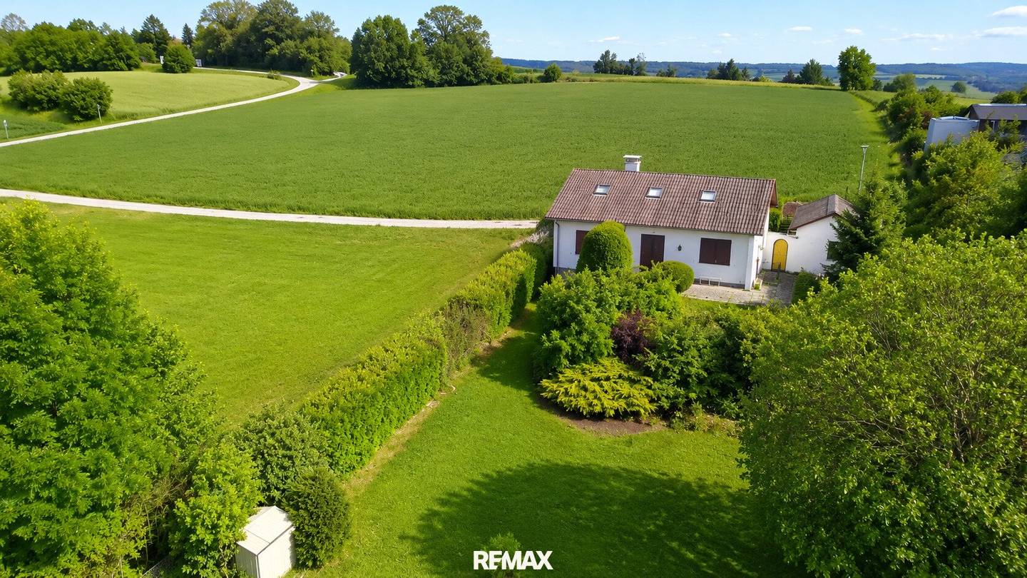 Einfamilienhaus mit Terrasse und Weitblick