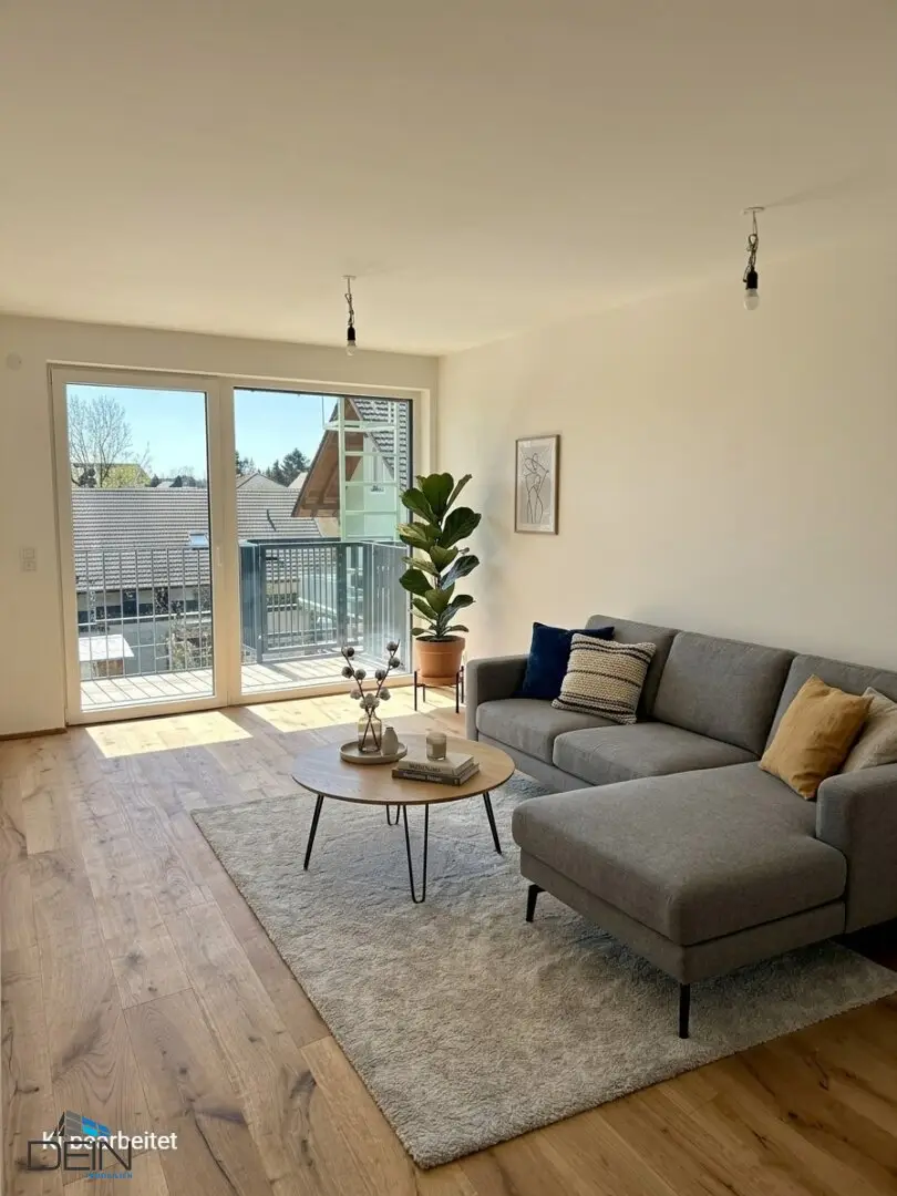 FIRST OCCUPANCY! COURTYARD-FACING 3 ROOM NEW BUILD APARTMENT WITH A SOUTH-FACING BALCONY IN ESSLING