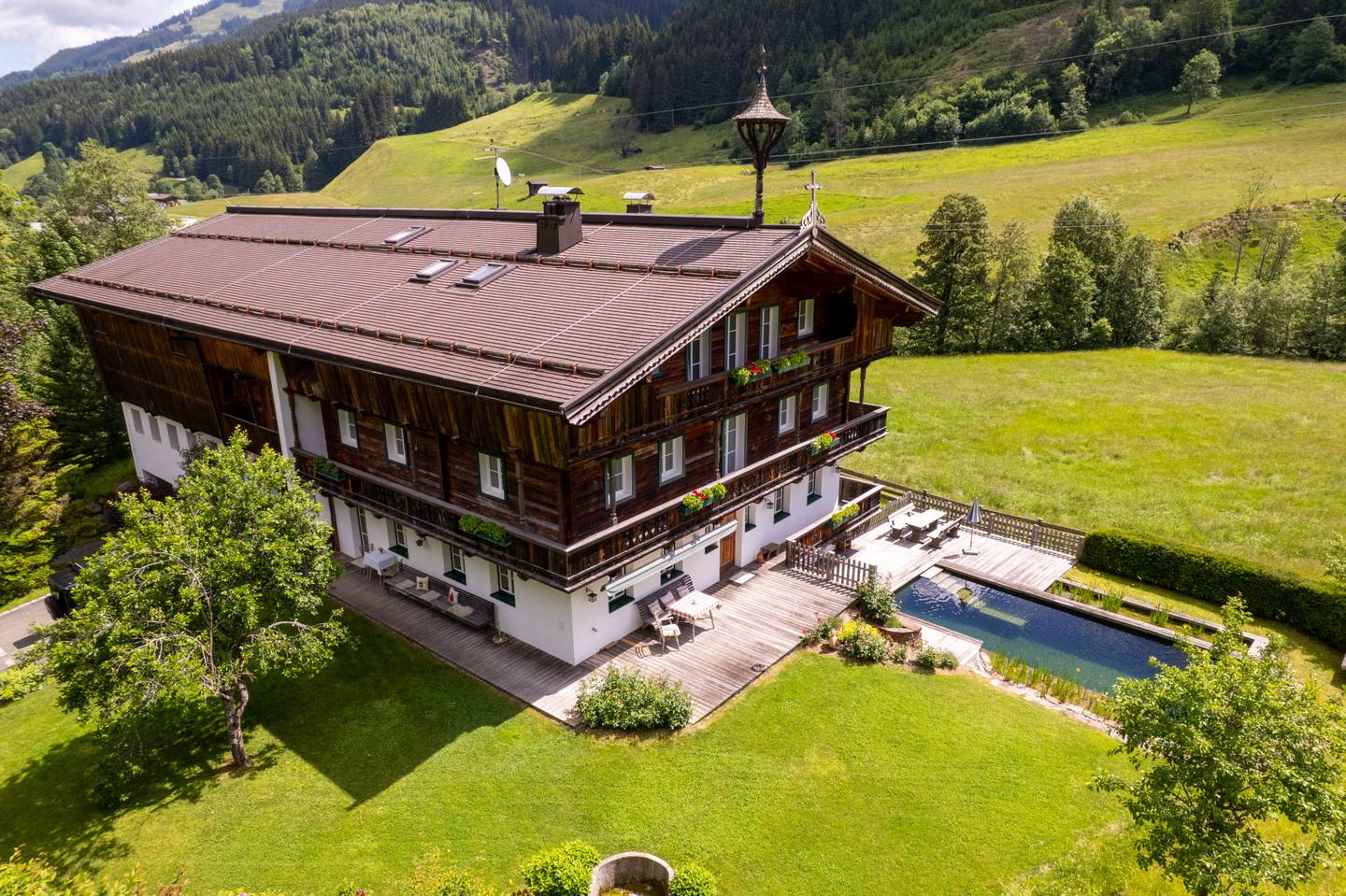 Sanierter Bauernhauscharme mit Pool Wohnung
