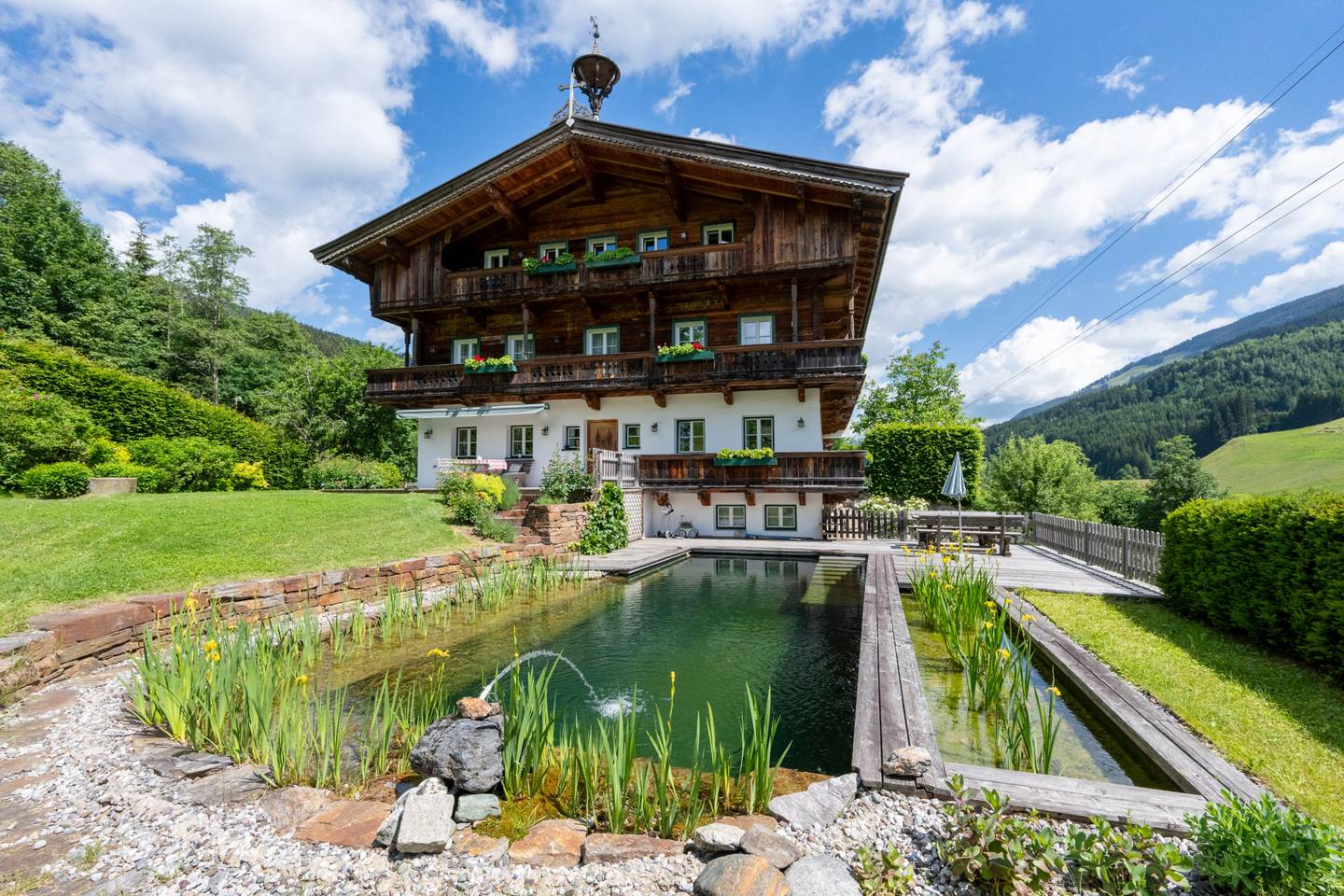 Sanierter Bauernhauscharme mit Pool Wohnung