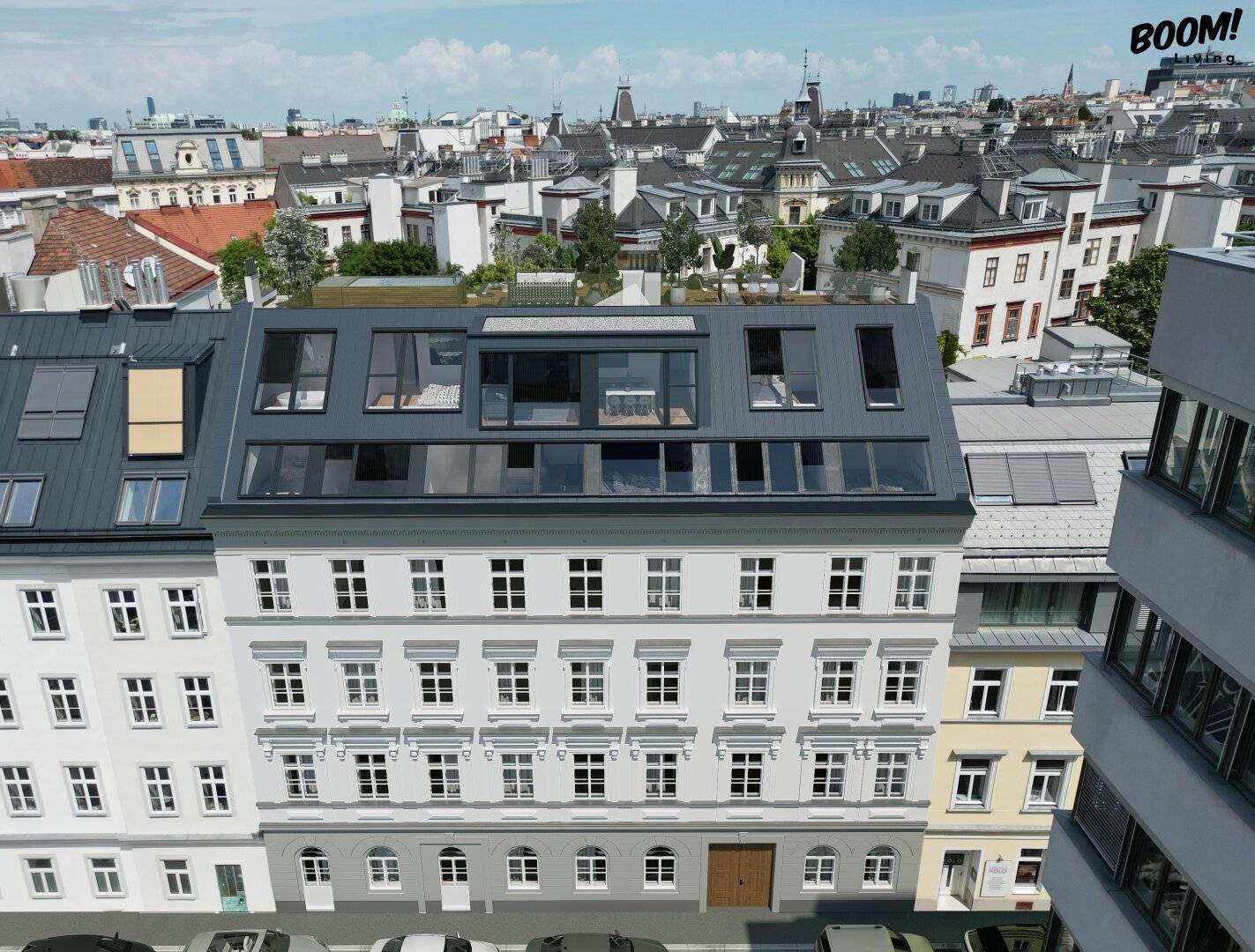 Altbau-Juwel: Erstbezug nach Luxus-Sanierung mit traumhaften Freiflächen