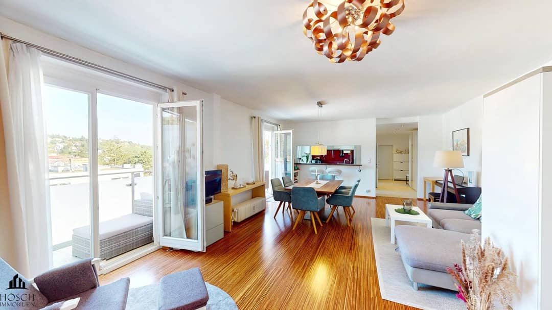 Ruhige 3 Zimmer Wohnung in Dornbach mit Loggia und Grünblick