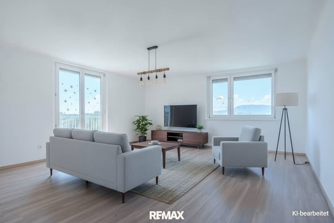 Sanierte Wohnung mit Balkon und Panoramablick in Graz