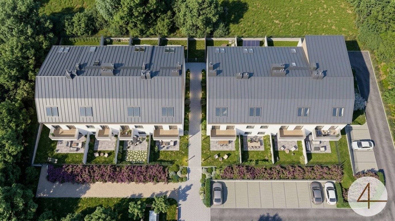 Sonnige Eckwohnung mit Terrasse und Eigengarten