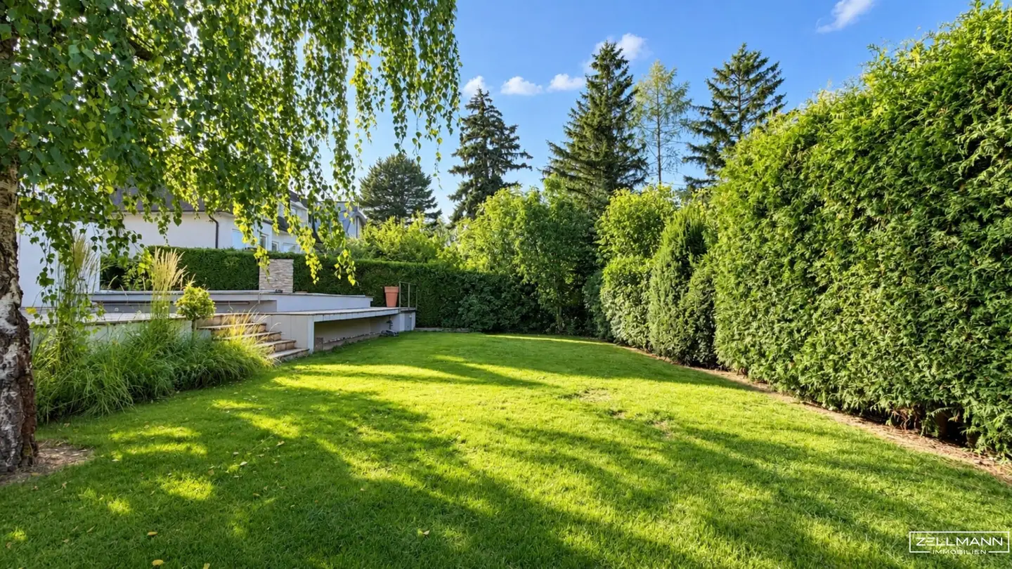 Architektenvilla mit Pool am Lainzer Tiergarten