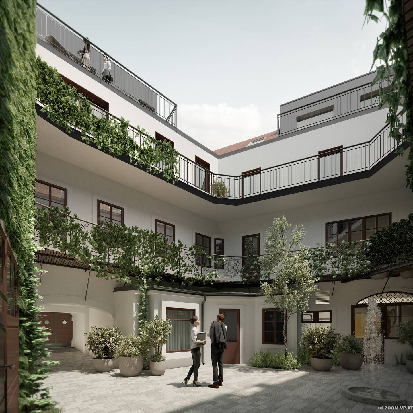 Office Space with Terrace near Rochusmarkt
