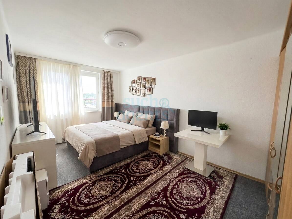 Renovierte Etagenwohnung mit Balkon und Grünblick