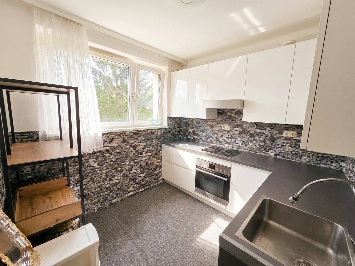 Renovierte Etagenwohnung mit Balkon und Grünblick