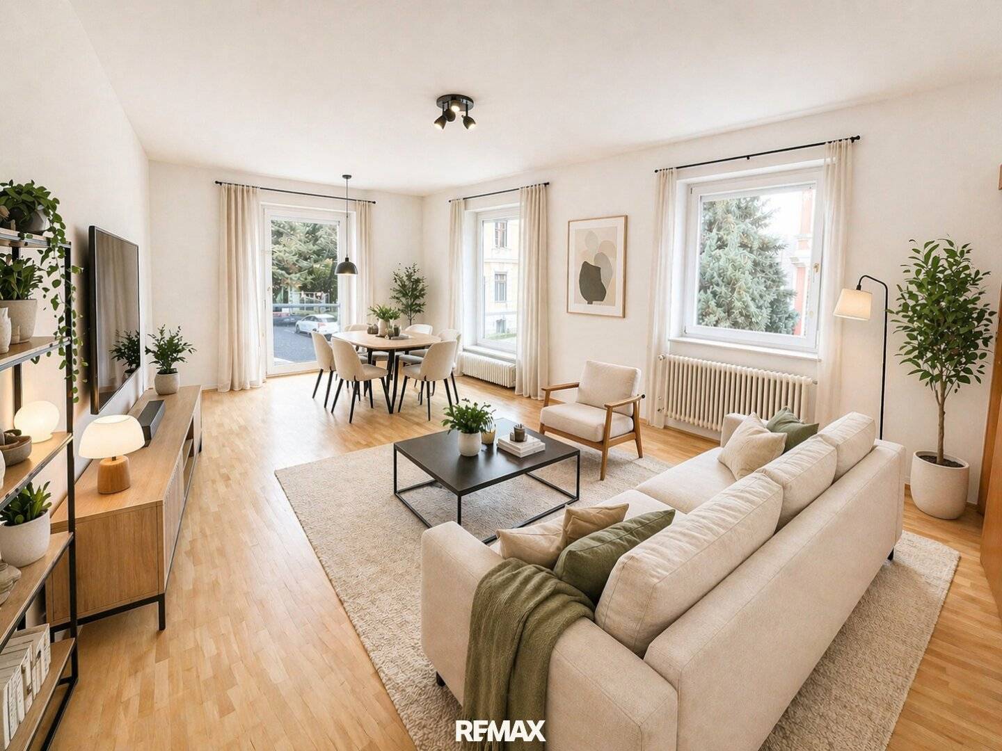 Bright apartment with balcony and underground parking in Geidorf