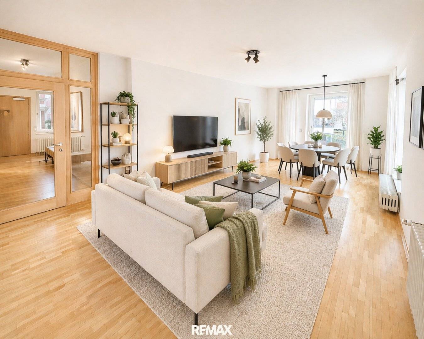 Bright apartment with balcony and underground parking in Geidorf