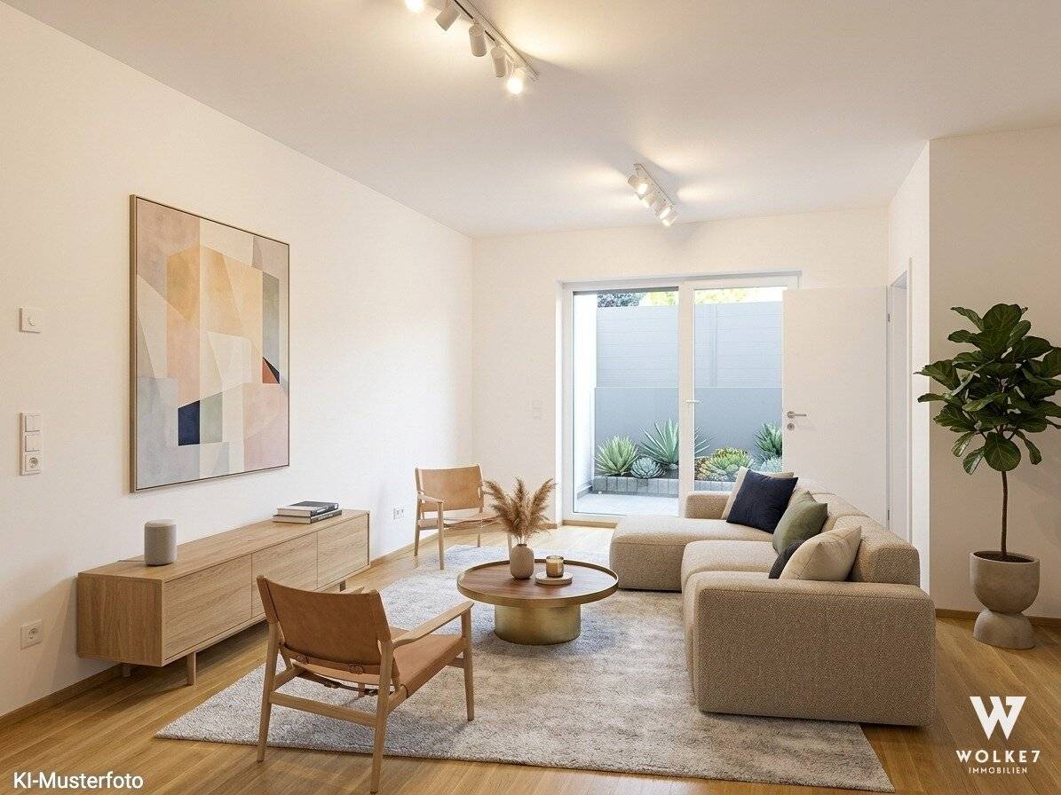 Helle Wohnung mit Terrasse in Aspern