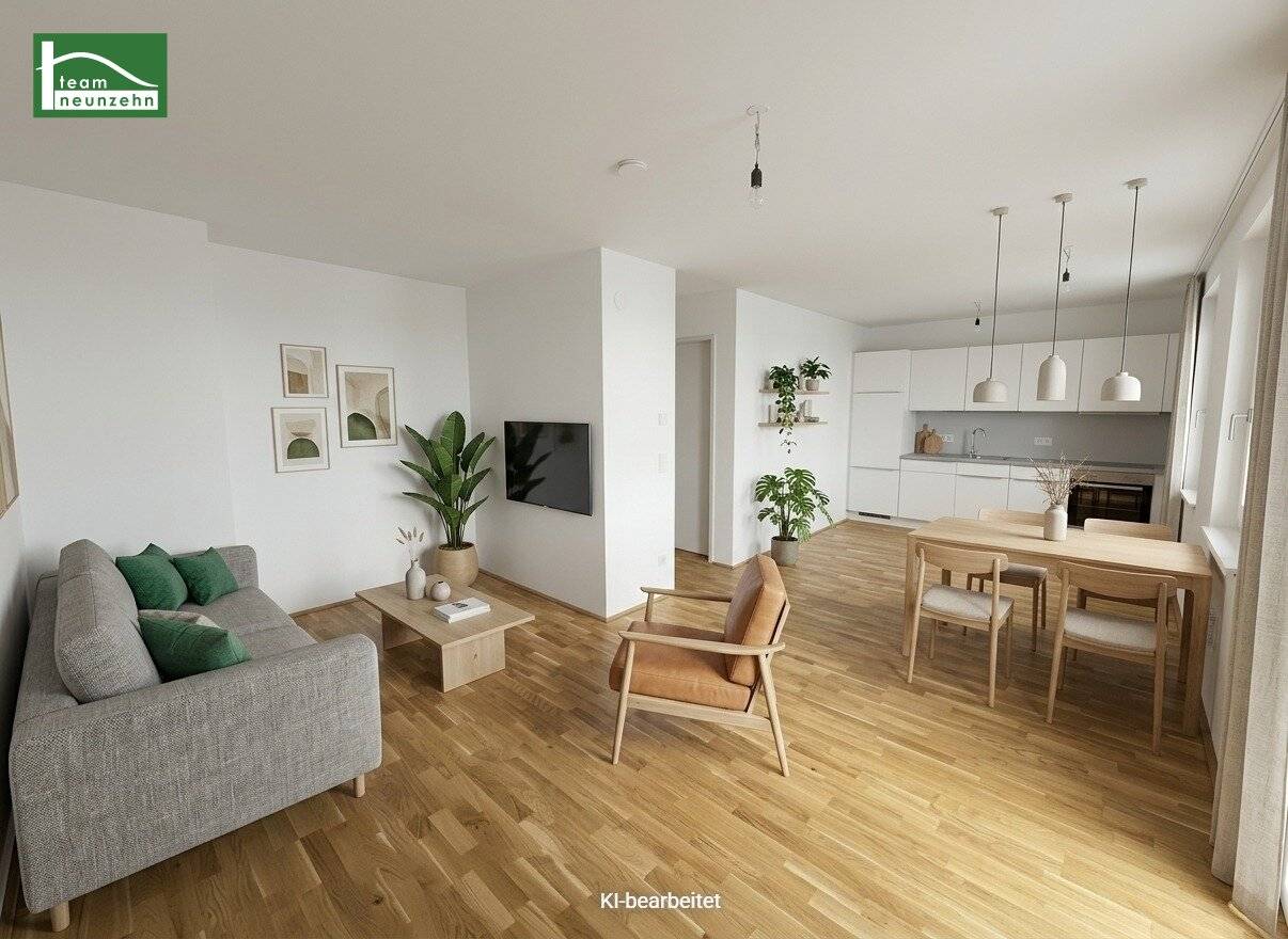 New build apartment with loggia and fitted kitchen in Ottakring