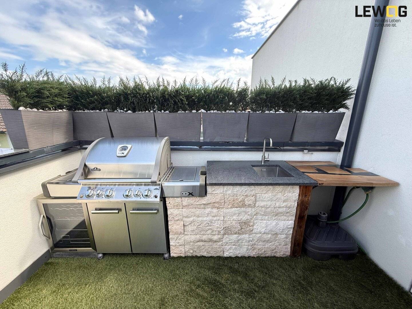Penthouse mit Panorama Terrasse Sauna und Designkueche