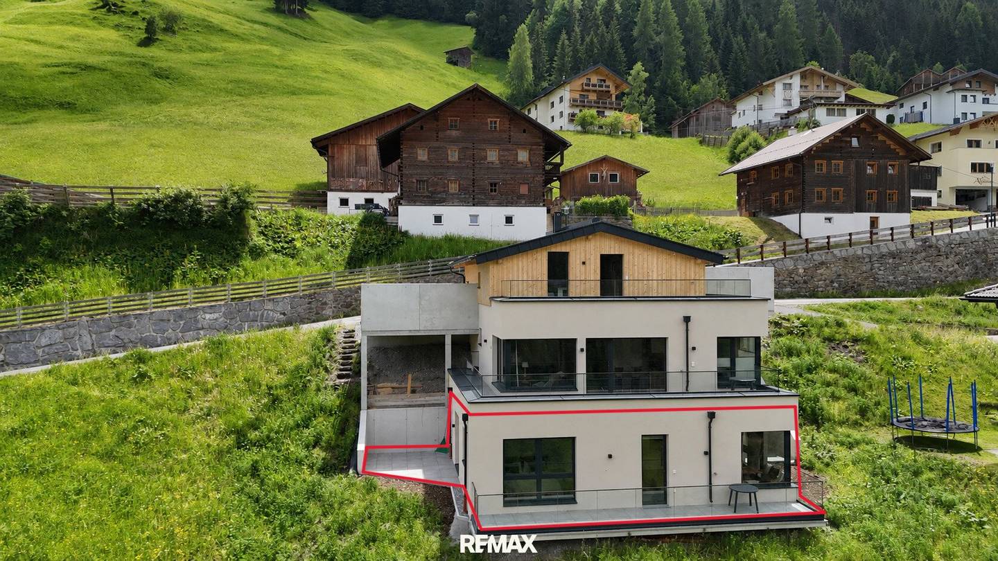 Neubau Terrassenwohnung mit Fernblick in Skilagenähe