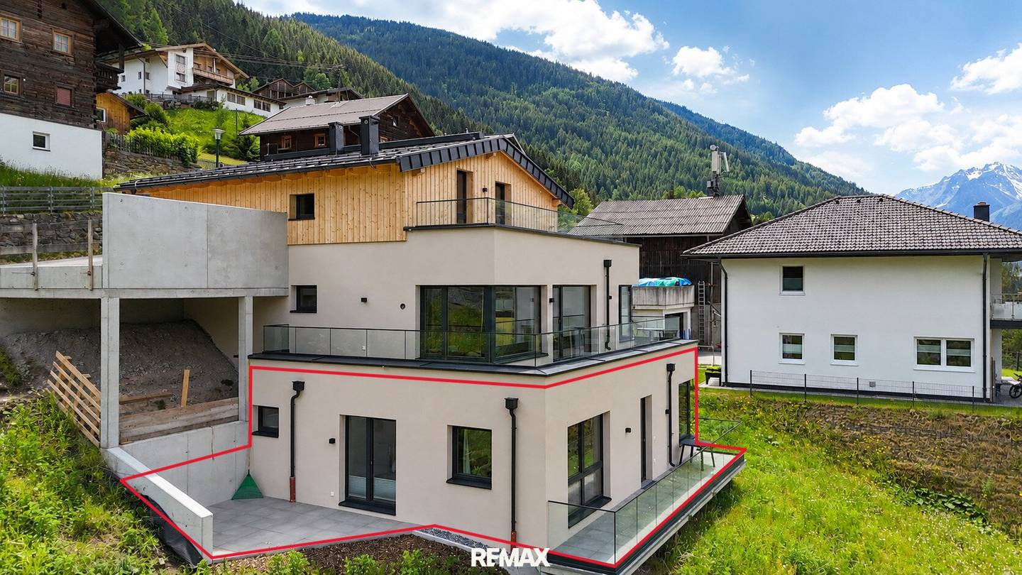 Neubau Terrassenwohnung mit Fernblick in Skilagenähe
