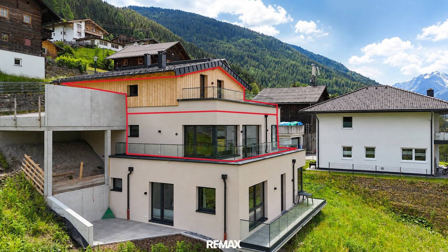 Neubau Terrassenwohnung mit Garage und Panoramablick