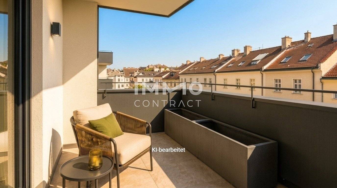 Modern Vorsorgewohnung with balcony and terrace near Schönbrunn
