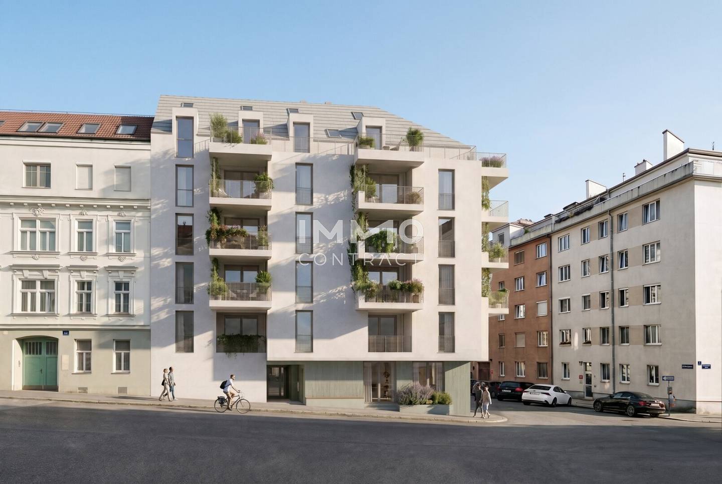 New build apartment with balcony near Schönbrunn Palace Park