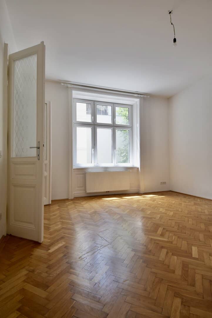 Courtyard facing two room old building with balcony option