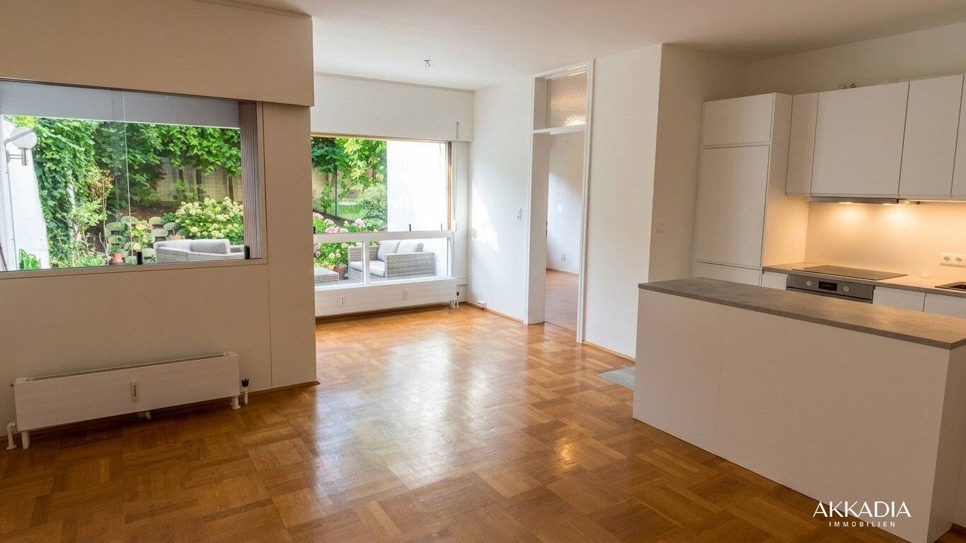 Erdgeschosswohnung mit Garten und Poolzugang in Nußdorf