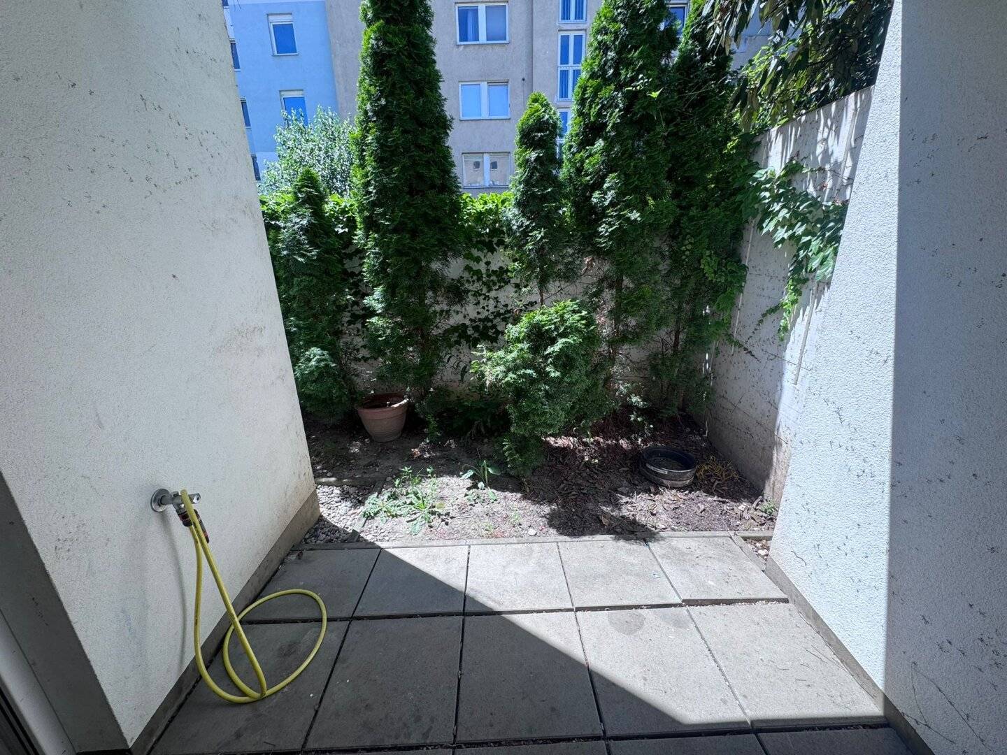 Erdgeschosswohnung mit Garten und Loggia nahe Neue Donau
