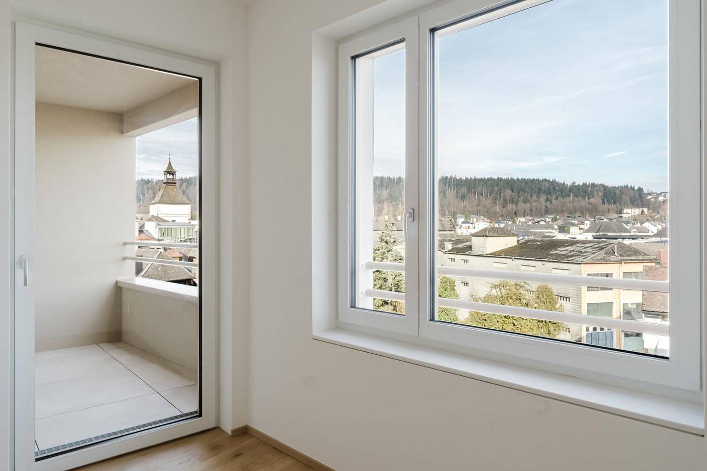 Anlegerwohnung mit Loggia über den Dächern von Vöcklabruck