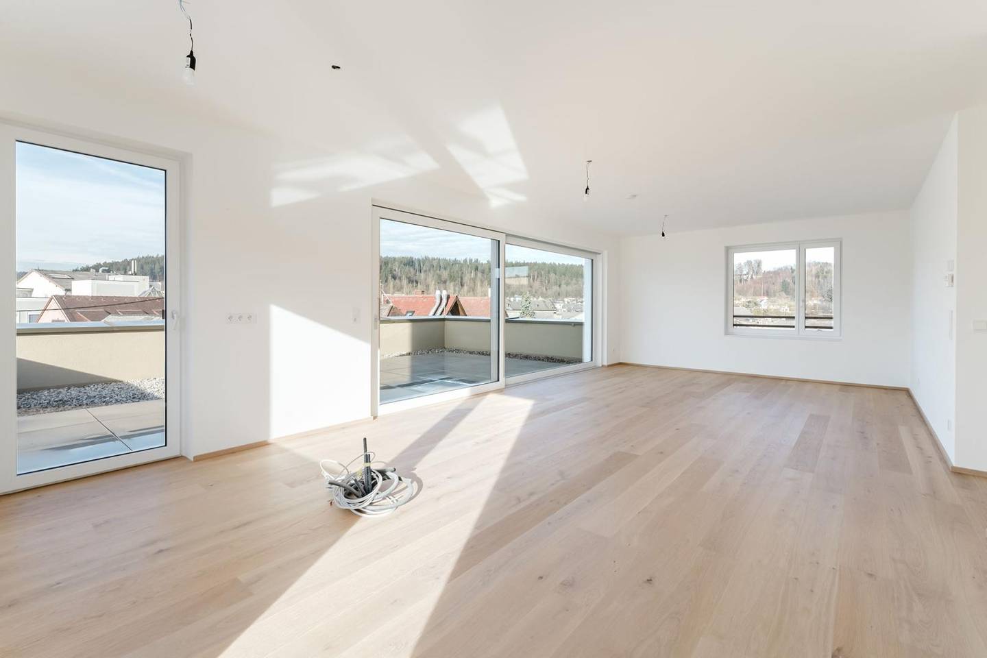 Dachgeschosswohnung mit zwei Dachterrassen und Loggia