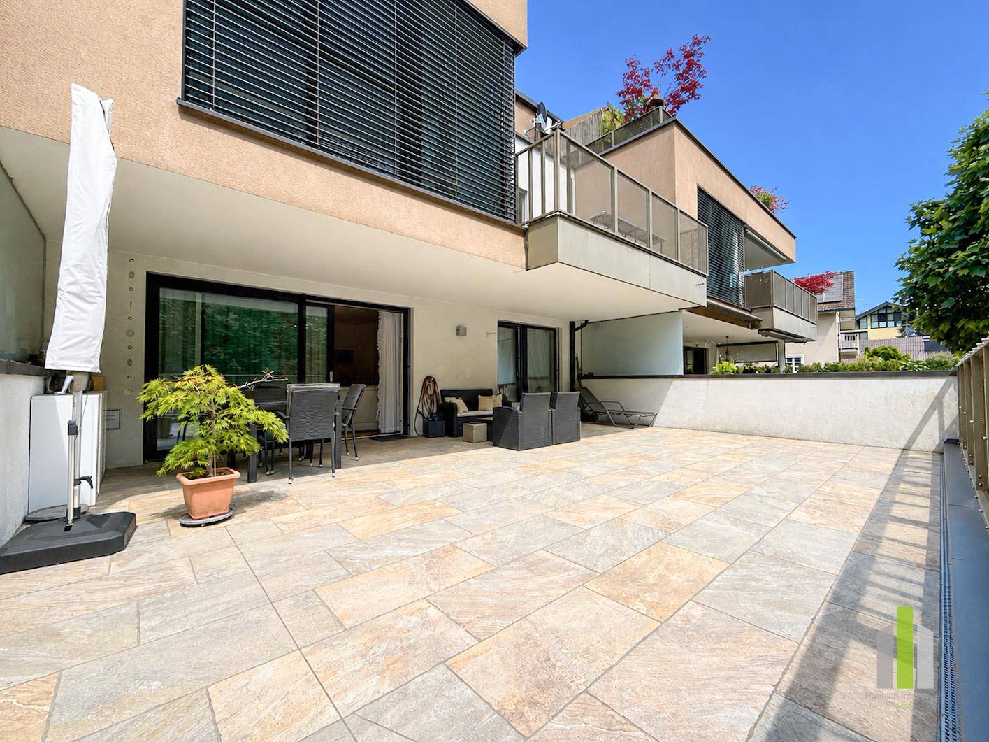 Apartment with Sunny Terrace and Garden Share in Aigen