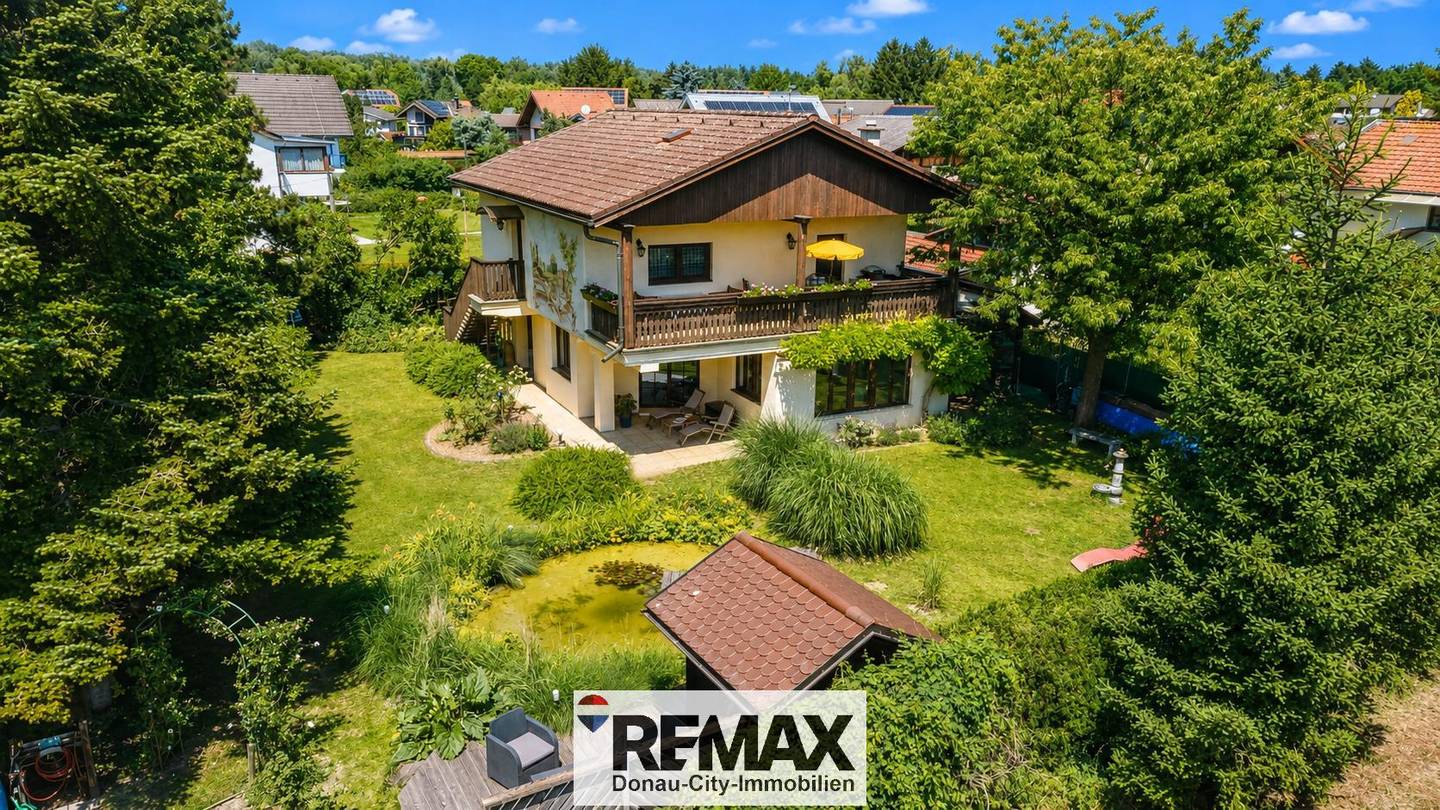 Einfamilienhaus mit Garten und Weitblick