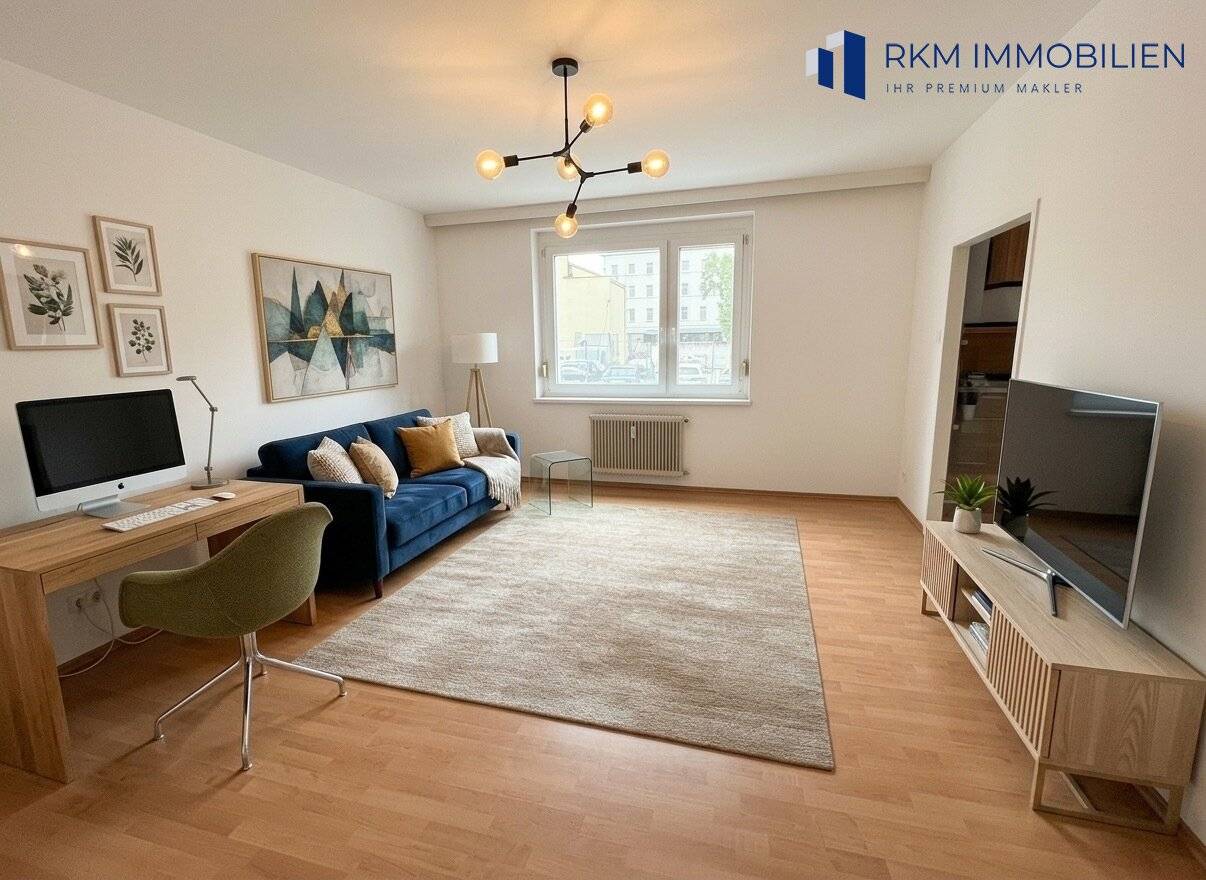 Ground floor apartment with kitchen near park