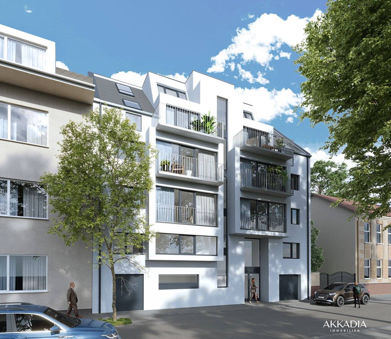 Helle Etagenwohnung mit Südostausrichtung und Gemeinschaftsgarten