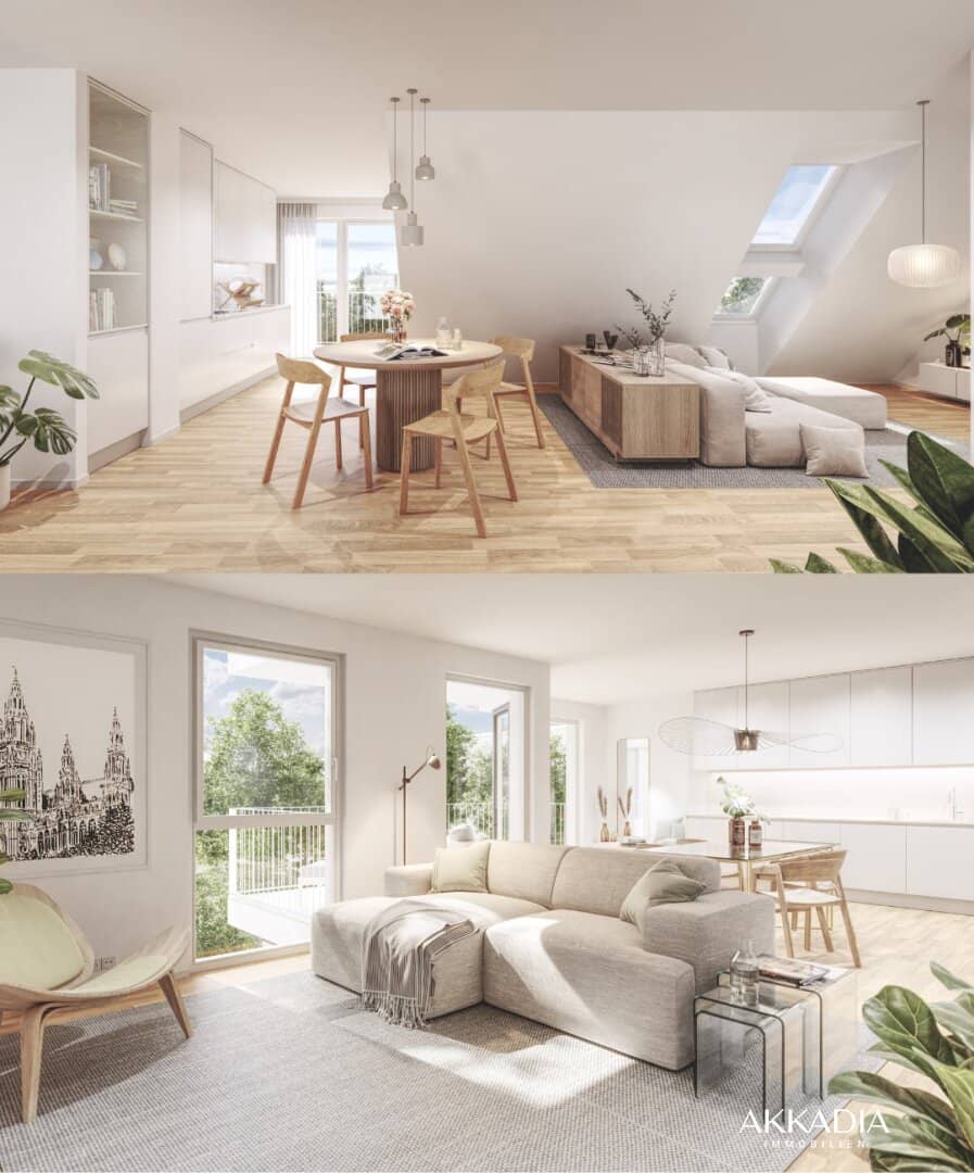 Helle Erstbezug Wohnung mit Balkon und Kellerabteil