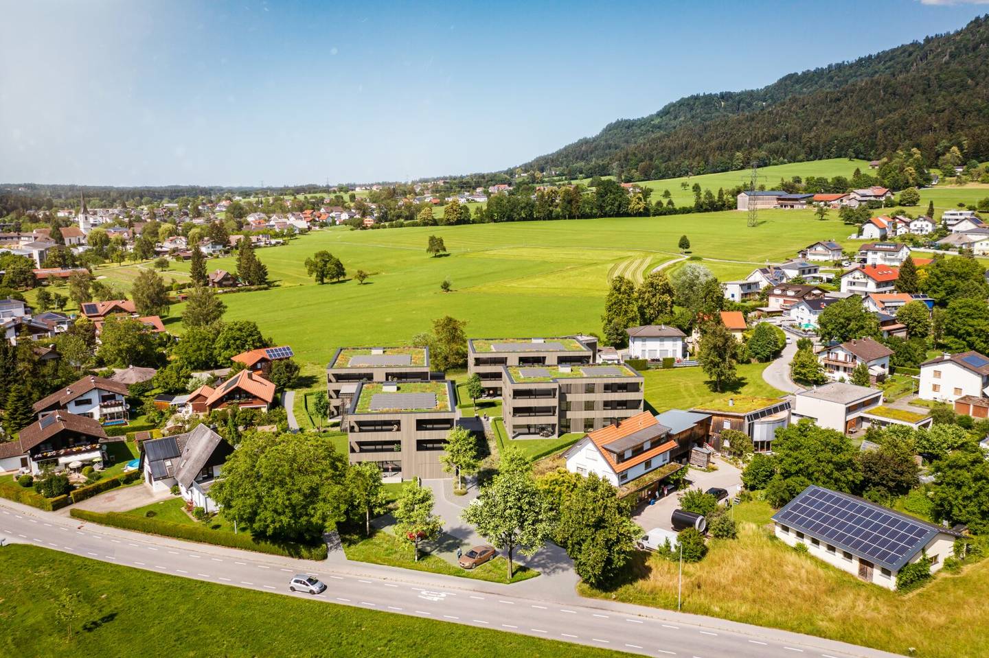 New build: Exclusive living in attractive location – modern 3-room rental apartment with garden in Hörbranz