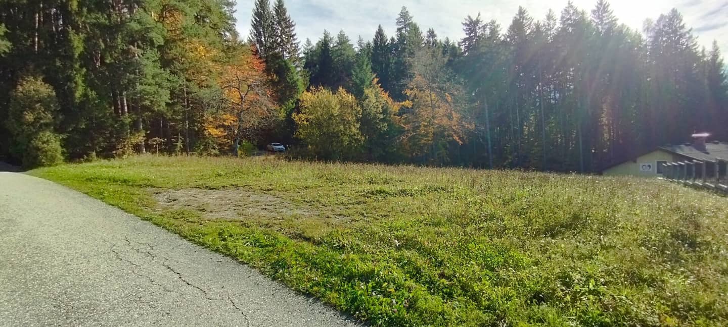 Plot in Villach with building permission for townhouses