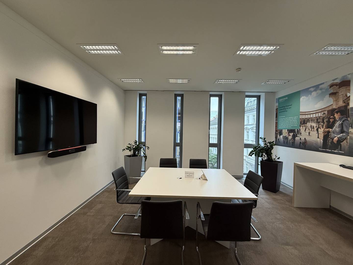 Modern City Center Office Opposite the Stock Exchange