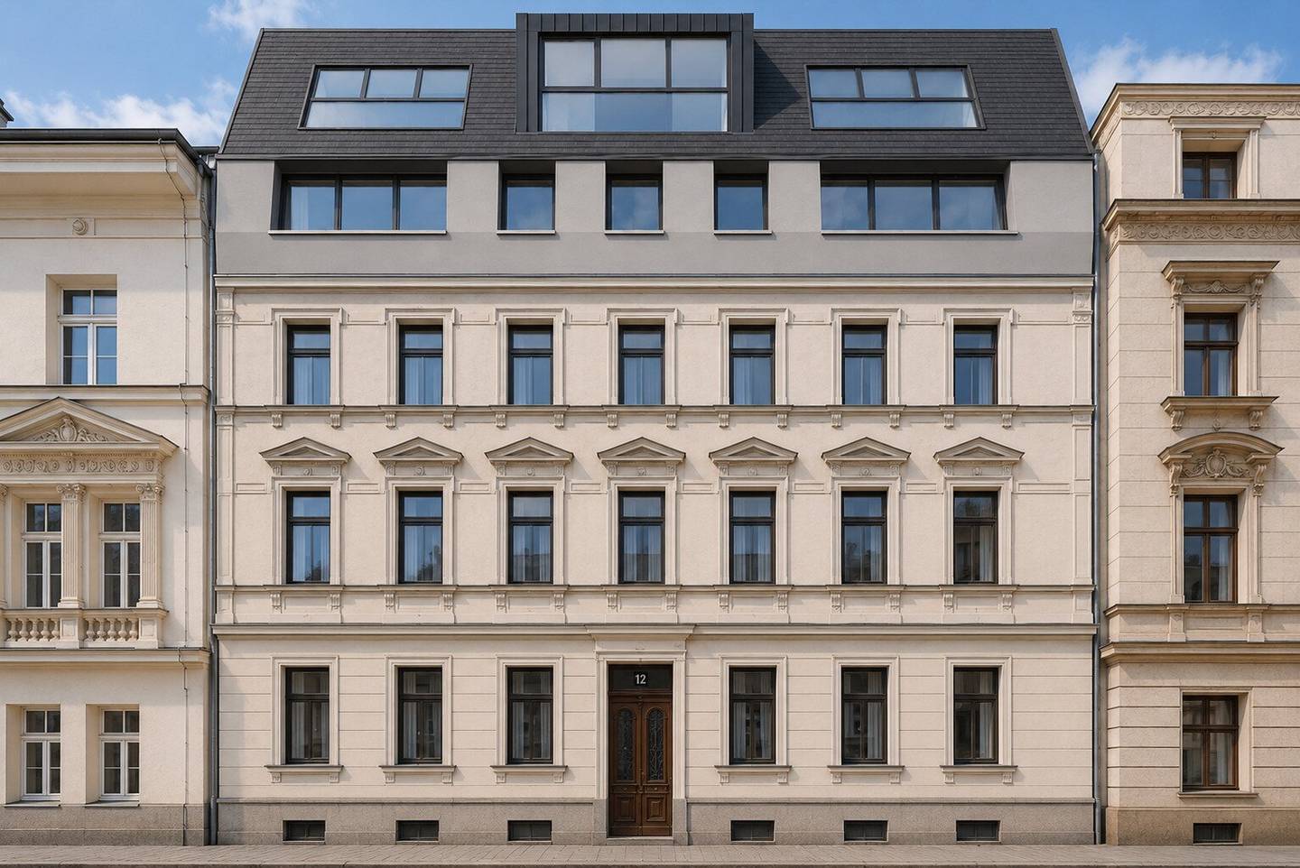 Sanierungsbedürftiges Zinshaus mit Baubewilligung und Innenhofgarten in Währing
