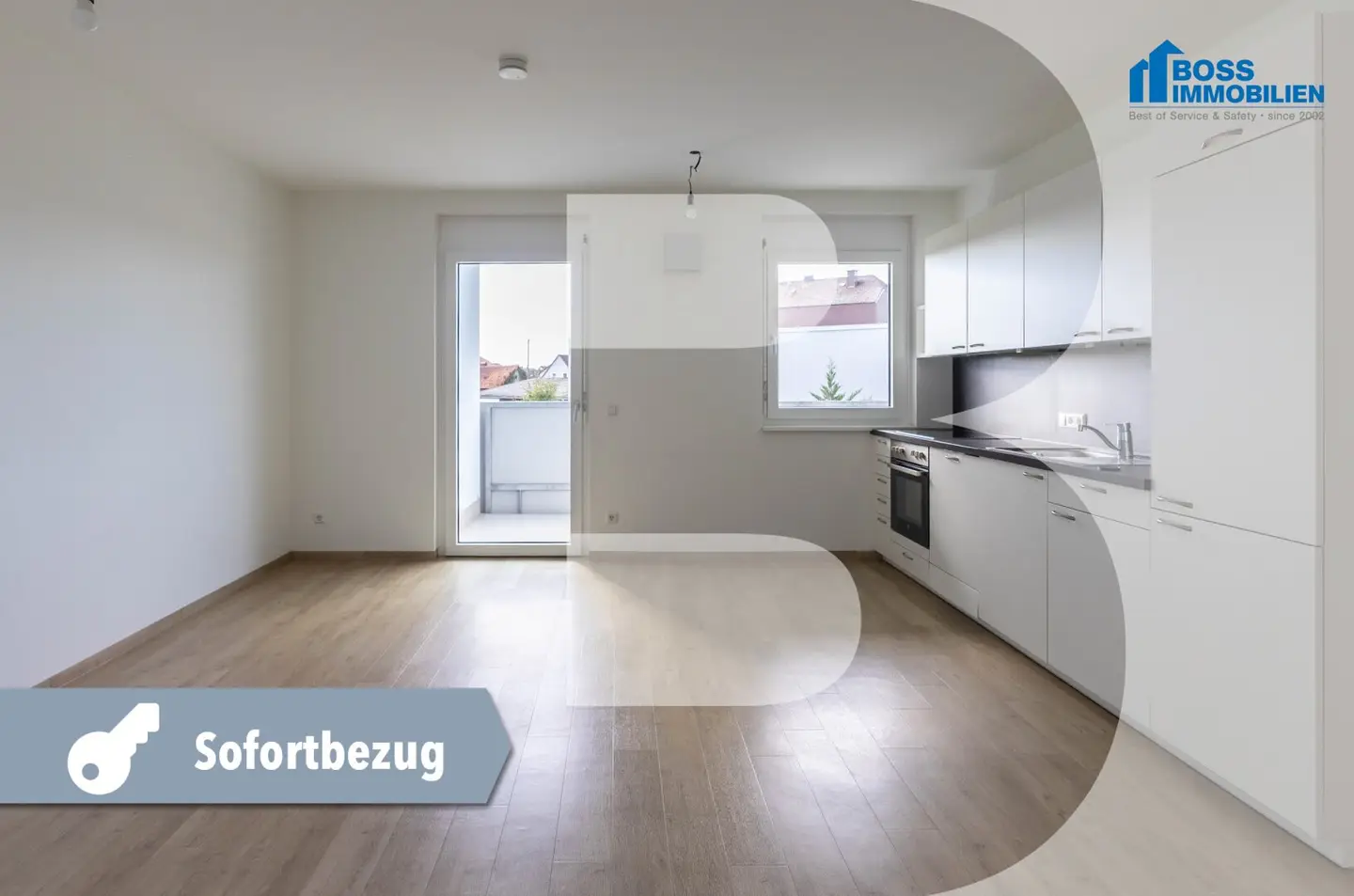 Bright apartment with sunny loggia and elevator