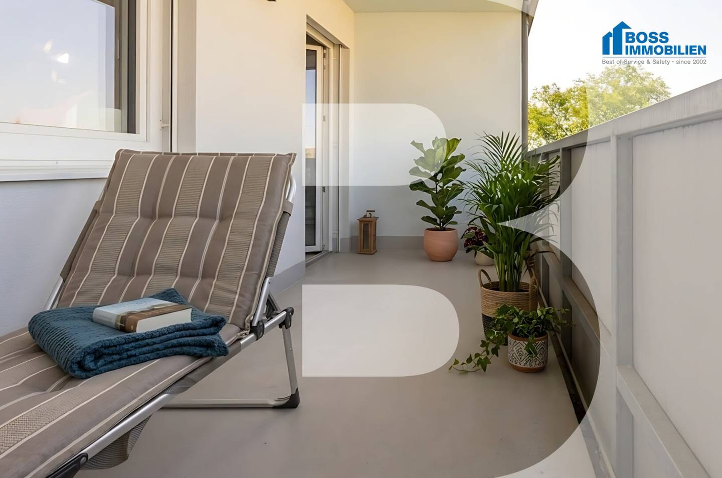 Bright apartment with sunny loggia and elevator