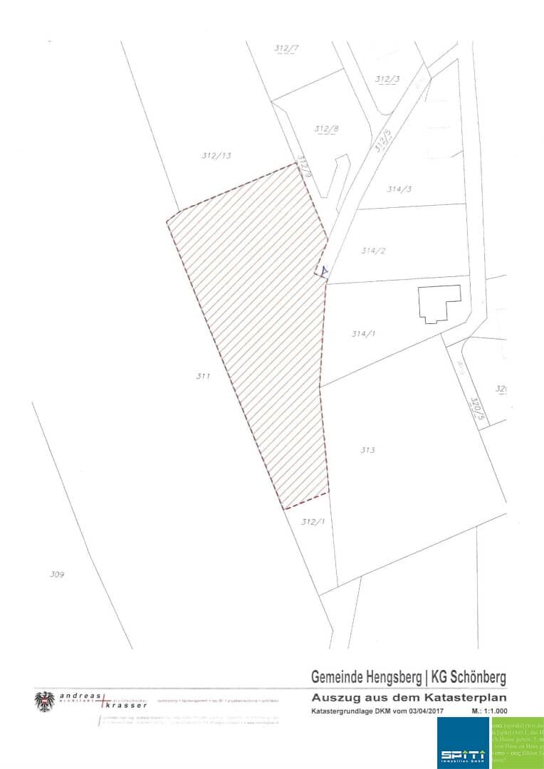 Baugrundstück mit Projekt für 13 Wohneinheiten
