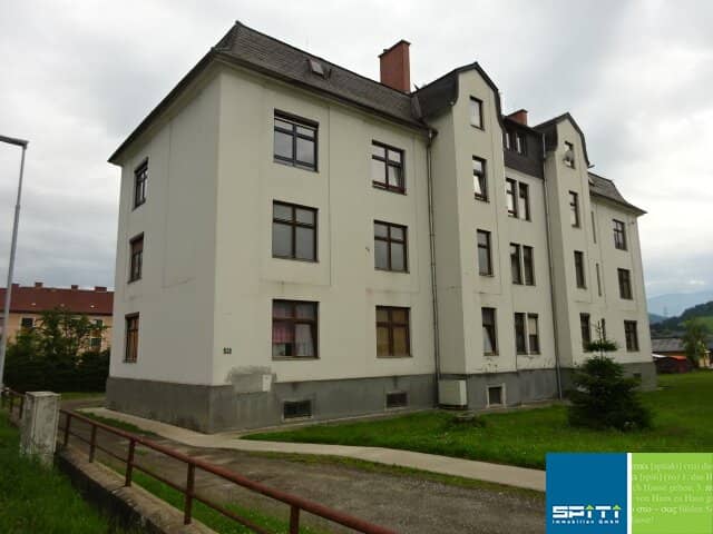 Wohnung mit Kleingarten und Kellerabteil in Knittelfeld