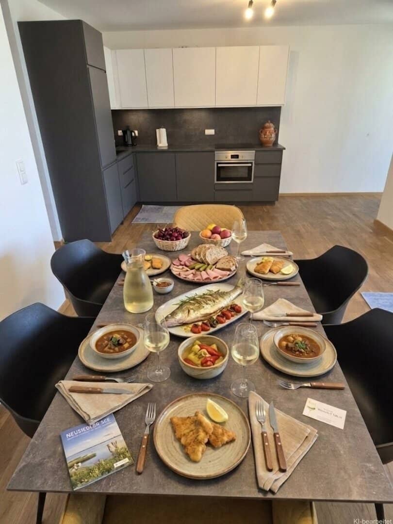Erdgeschosswohnung mit Garten und Seeblick