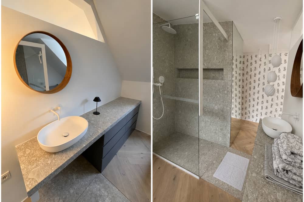 Helle Dachgeschosswohnung mit Kellerabteil in Anif
