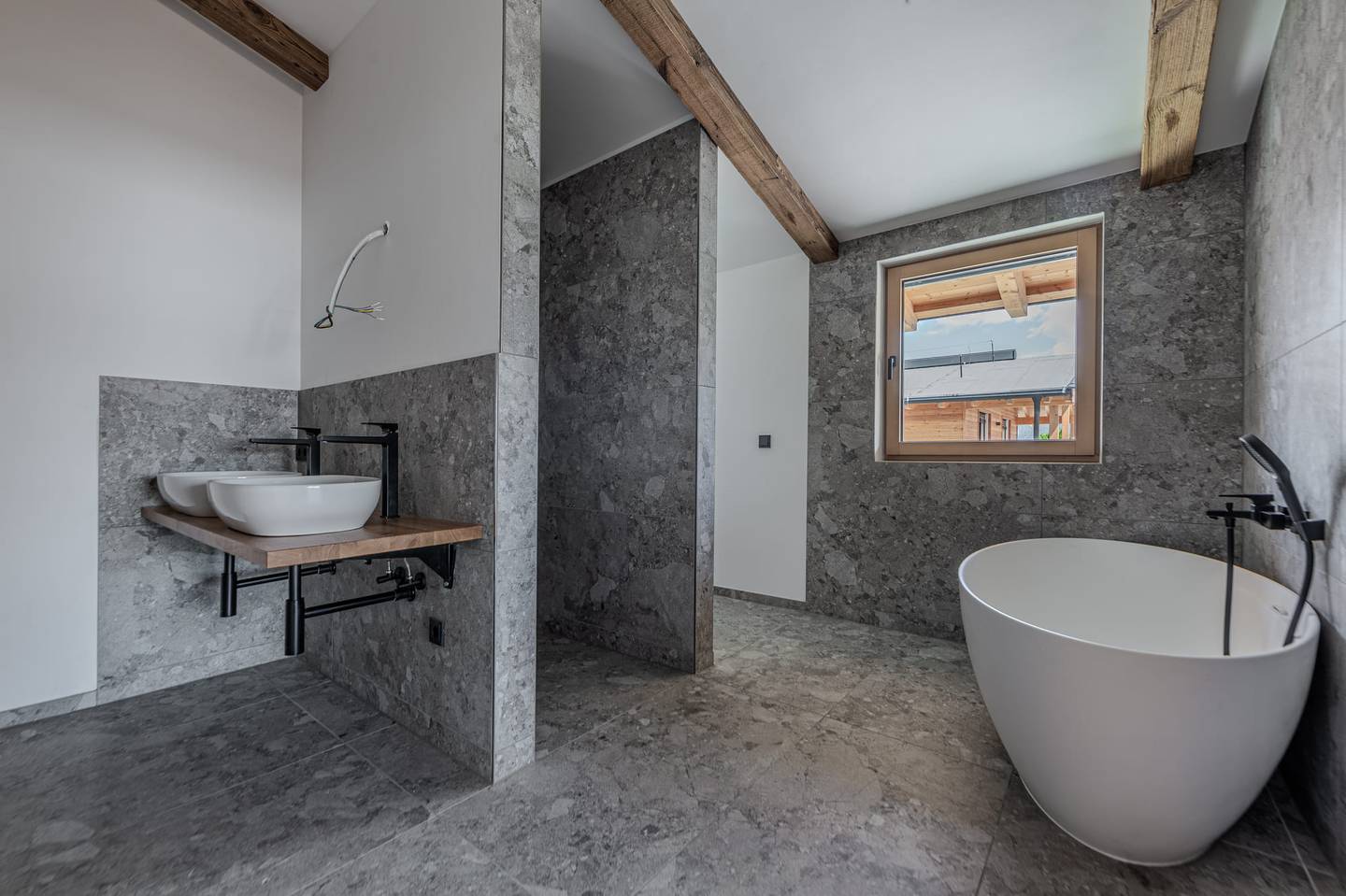 Penthouse mit Balkon und Terrassen und Blick auf Kitzbüheler Horn