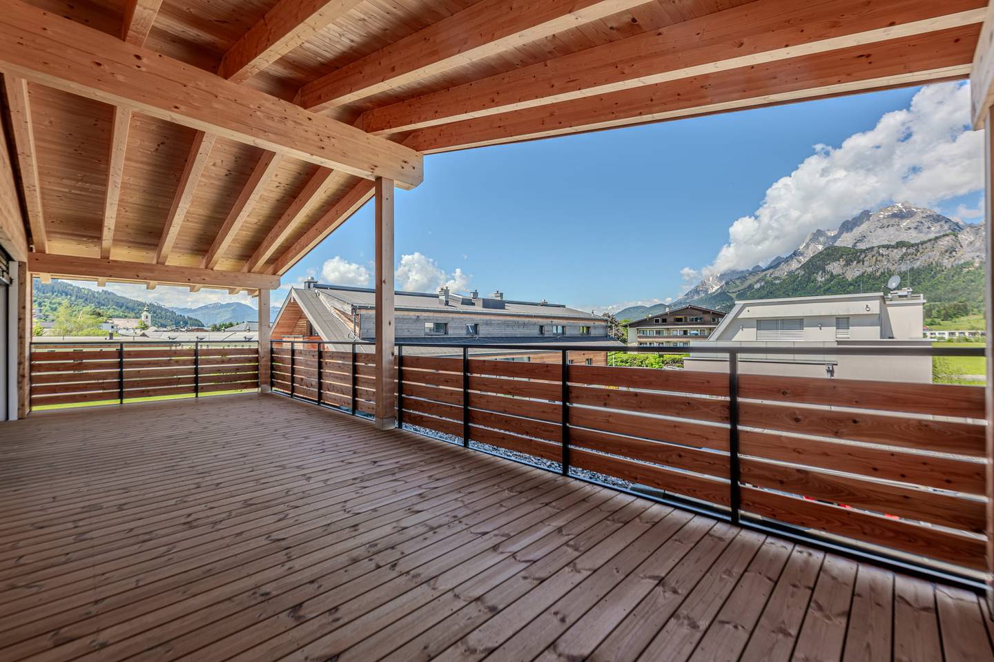 Penthouse mit Blick auf Kitzbüheler Horn und Wilden Kaiser