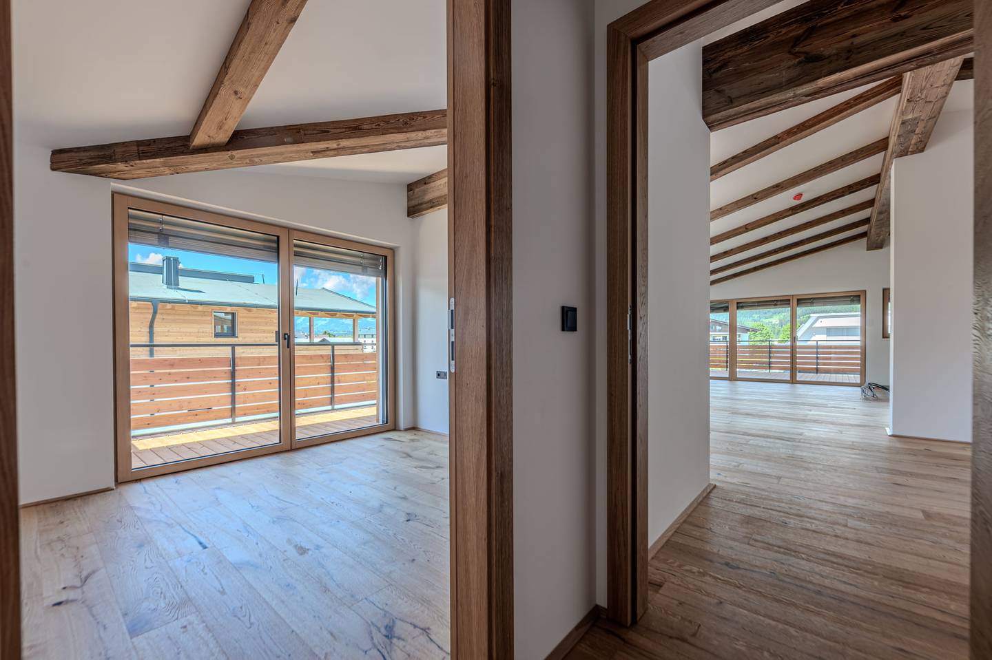 Penthouse mit Blick auf Kitzbüheler Horn und Wilden Kaiser