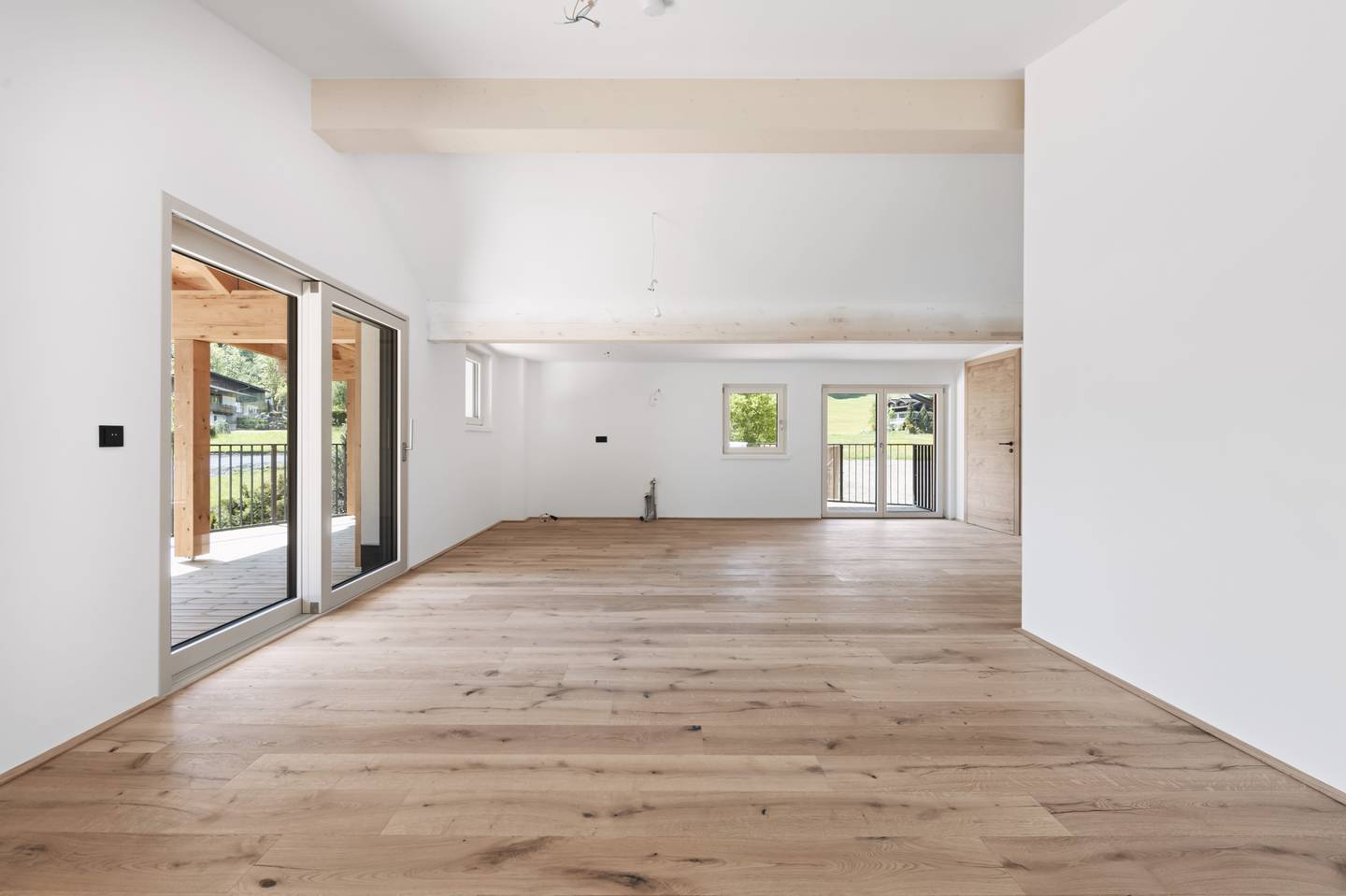 Penthouse mit Sonnenterrasse und Bergblick