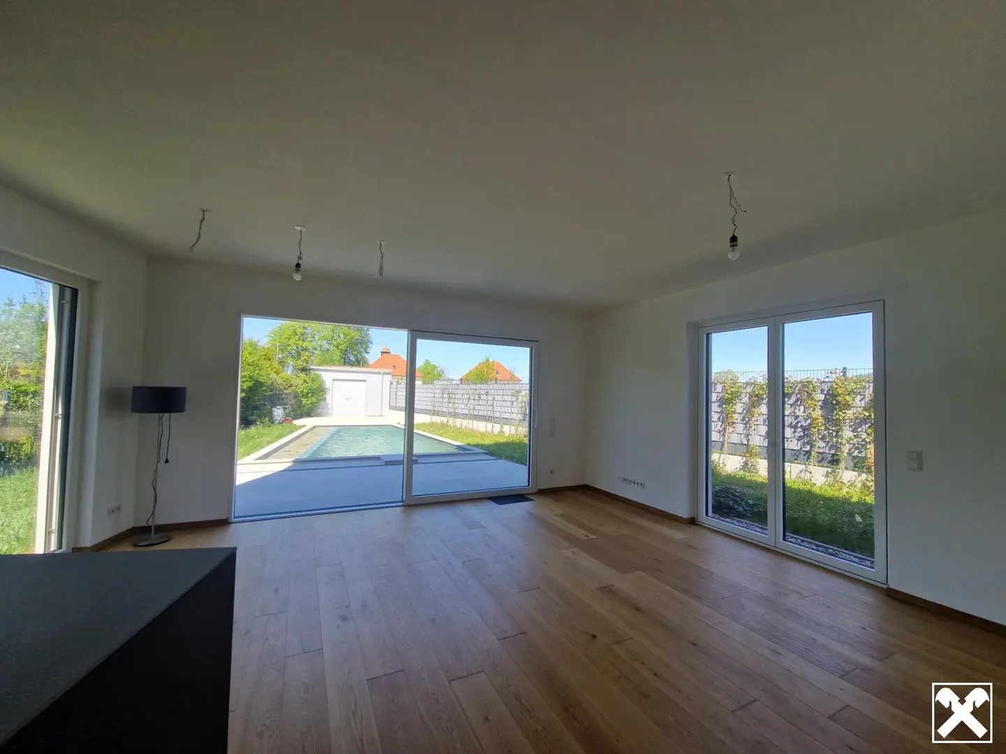 Family house with natural pool and garden view in Sankt Andrä-Wördern